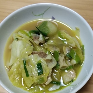 豚バラと豆腐のスープカレー